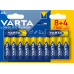 VARTA LONGLIFE POWER AA BLI12 (8+4) (20pz)